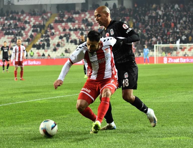 Sivasspor - Beşiktaş: 0-1