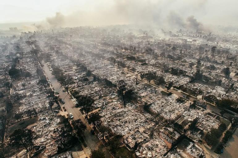 Los Angeles yangınında 200 bin kişi için tahliye uyarısı yapıldı