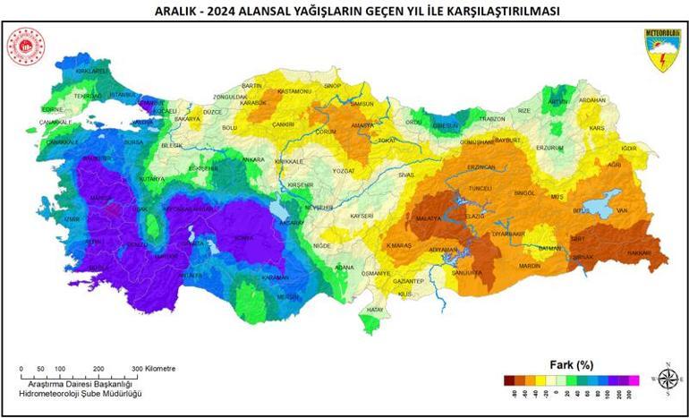 Batı Akdenizde son 15 yılın yağış rekoru