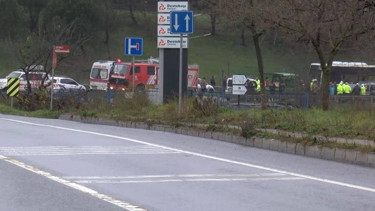 Sancaktepede İETT otobüsü ile cip çarpıştı: 1 ölü, 4 yaralı