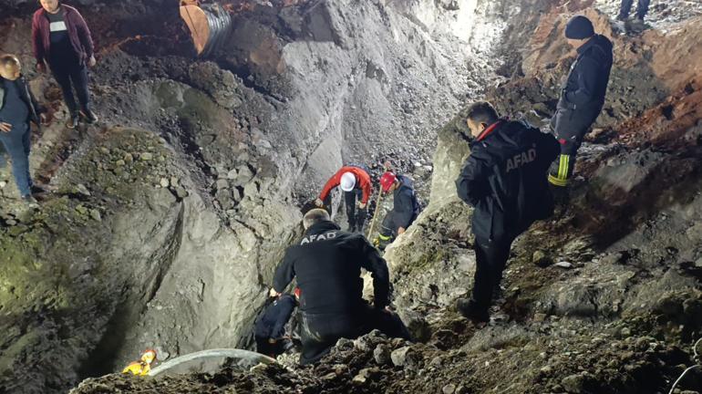 Amasya’da su kuyusu açmak isteyen 2 kişi toprak altında kaldı