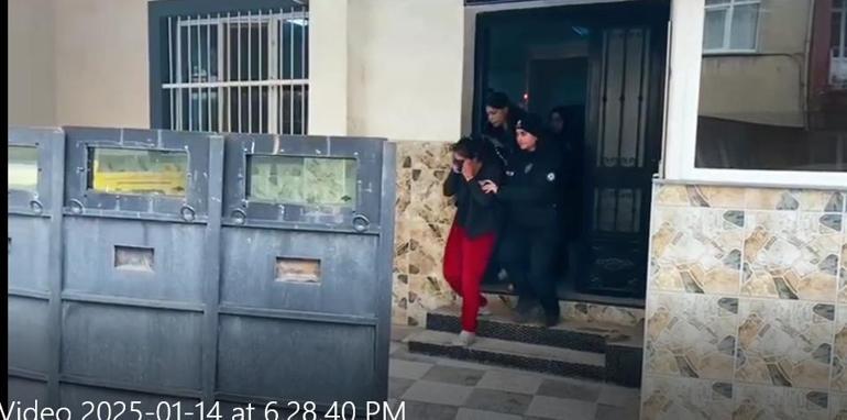 Çorumda, toplam 195 suç kaydı olan 2 hırsızlık şüphelisi kadın yakalandı