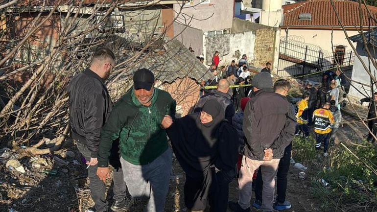 Beyoğlu’nda gecekondu alev alev yandı: baba ve 2 çocuğu mahalleli kurtardı