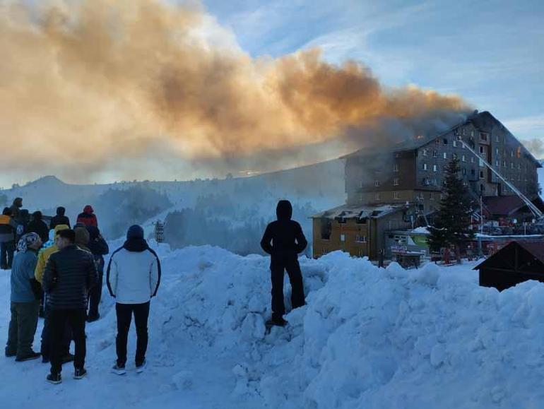 Boluda Kartalkaya Kayak Merkezinde otelde yangın: 10 ölü, 32 yaralı