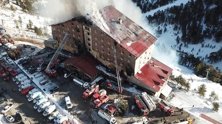 Bolu Kartalkaya’da otel yangını: 76 ölü, 51 yaralı