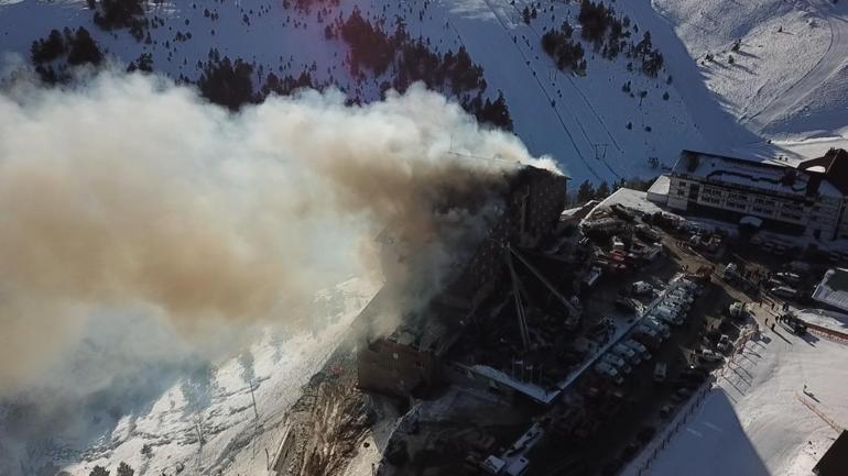 Bolu Kartalkaya’da otel yangını: 76 ölü, 51 yaralı