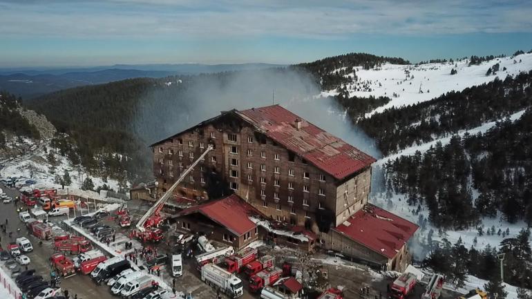 Bolu Kartalkaya’da otel yangını: 76 ölü, 51 yaralı