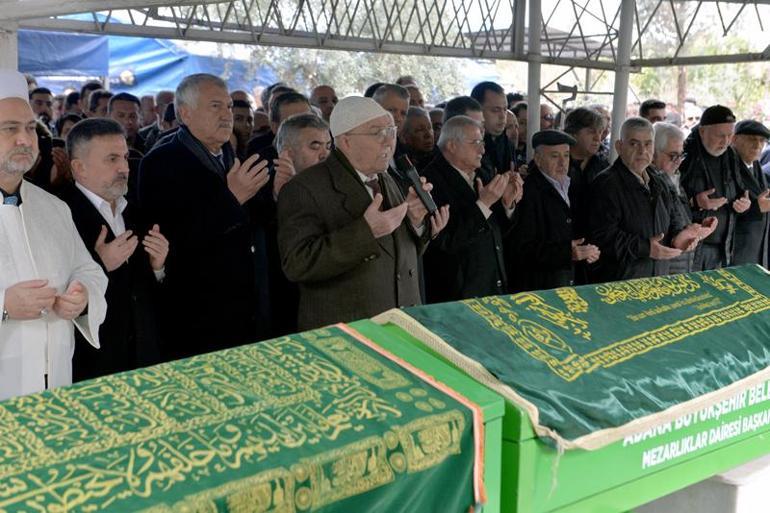 Kartalkayadaki yangında ölen çift ile 2 çocuğu toprağa verildi