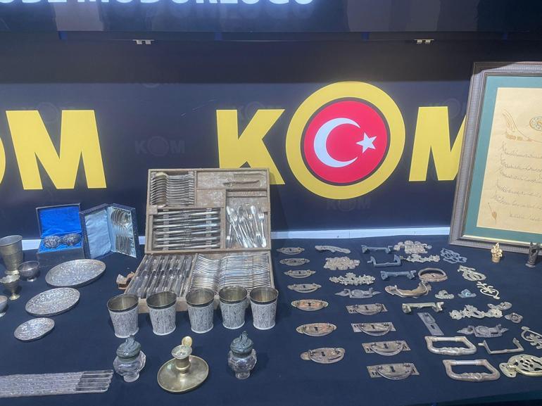 Tarihi eser kaçakçılığı operasyonu; 1,5 milyon TL değerinde 243 eser ele geçirildi