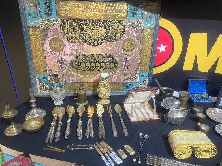 Tarihi eser kaçakçılığı operasyonu; 1,5 milyon TL değerinde 243 eser ele geçirildi