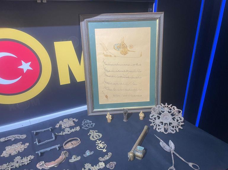 Tarihi eser kaçakçılığı operasyonu; 1,5 milyon TL değerinde 243 eser ele geçirildi