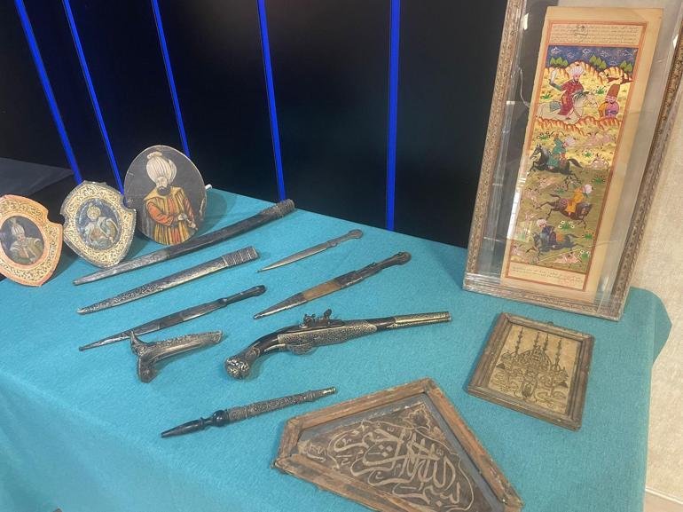 Tarihi eser kaçakçılığı operasyonu; 1,5 milyon TL değerinde 243 eser ele geçirildi