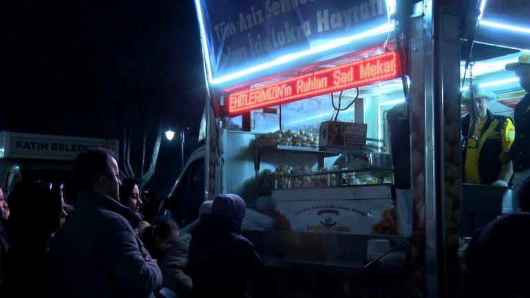 İstanbul Emniyet Müdürü Yıldız, Miraç Kandili dolayısıyla lokma ve lokum ikram etti