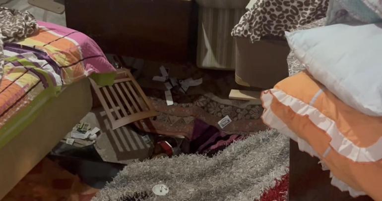 Beykozda uyurken odasının zemini çöktü; ev mühürlendi