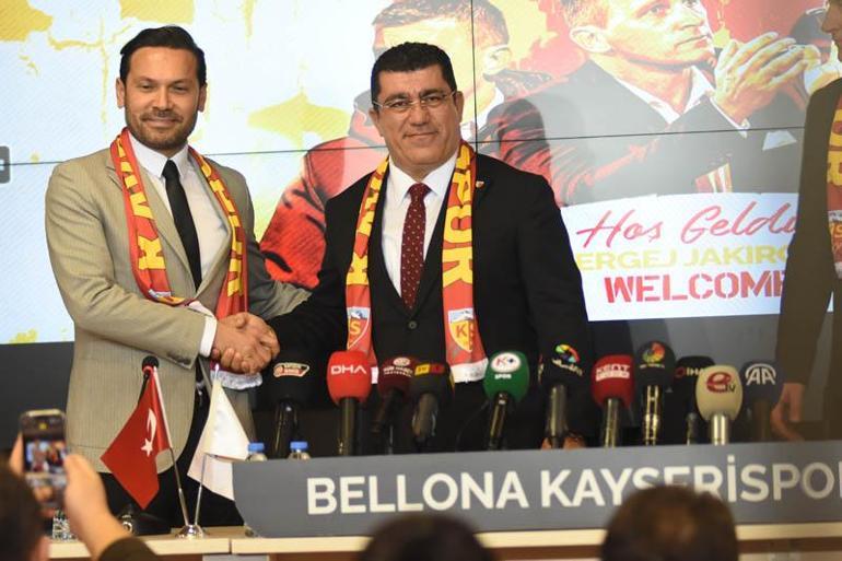 Kayserispor, Sergej Jakirovic ile 1,5 yıllık sözleşme imzaladı