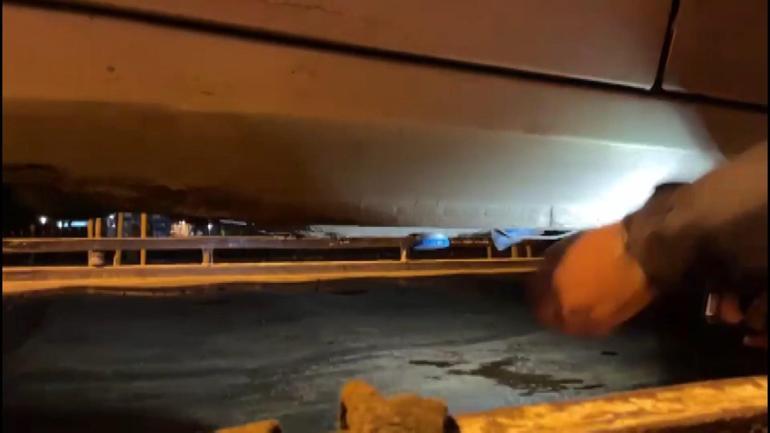 Pendikte otomobilin altına gizlenmiş şeker kutularından kokain çıktı; şüpheli tutuklandı