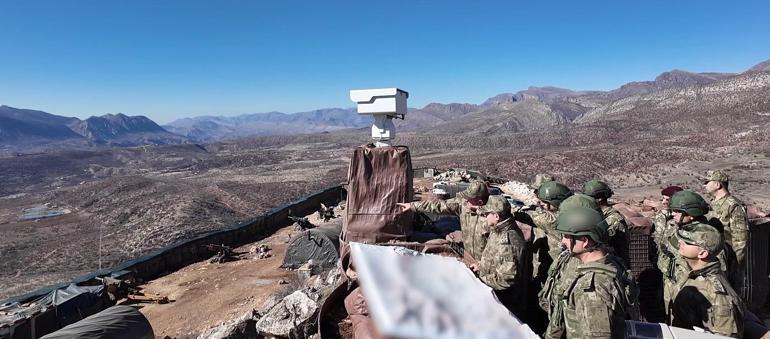 Orgeneral Bayraktaroğlu, Pençe Kaplan ve Pençe Kilit bölgelerinde incelemelerde bulundu