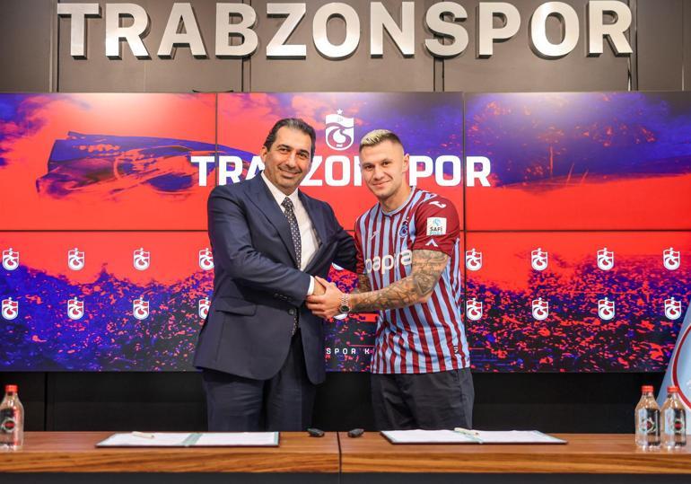 Trabzonsporda Oleksandr Zubkov için imza töreni düzenlendi