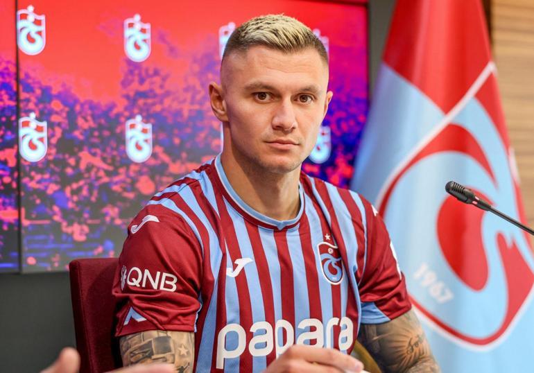 Trabzonsporda Oleksandr Zubkov için imza töreni düzenlendi