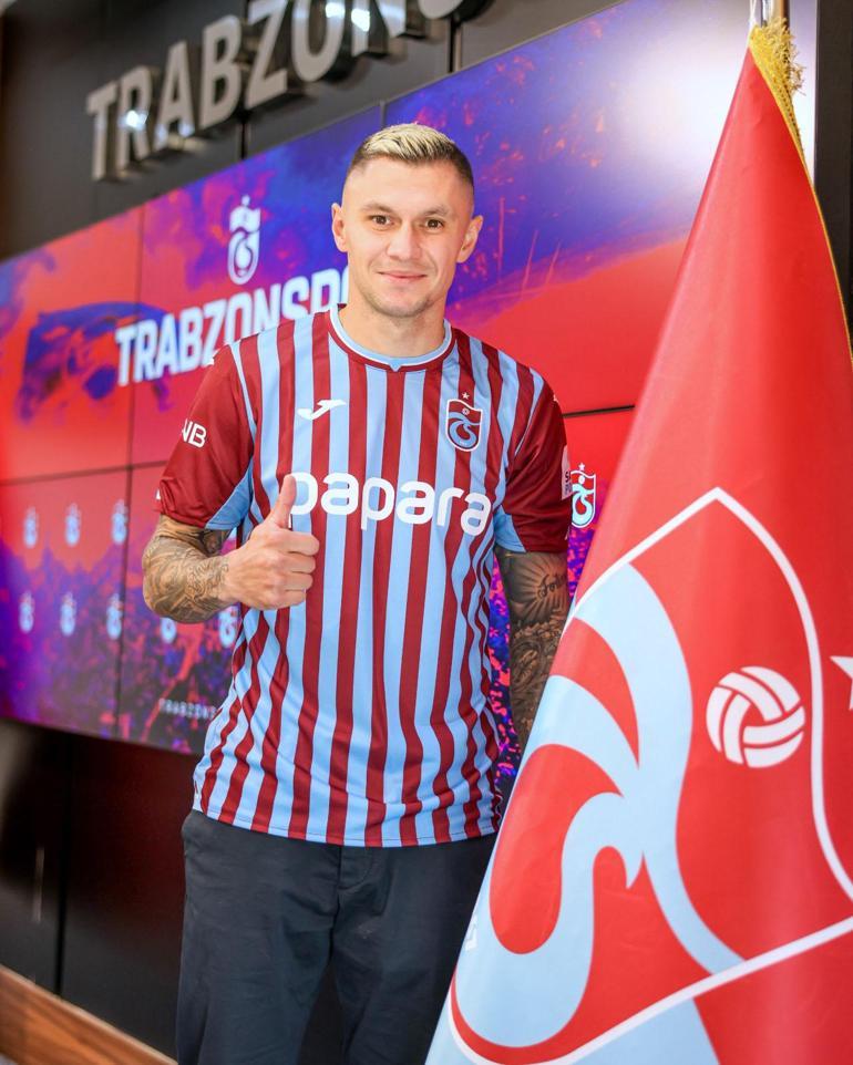 Trabzonsporda Oleksandr Zubkov için imza töreni düzenlendi