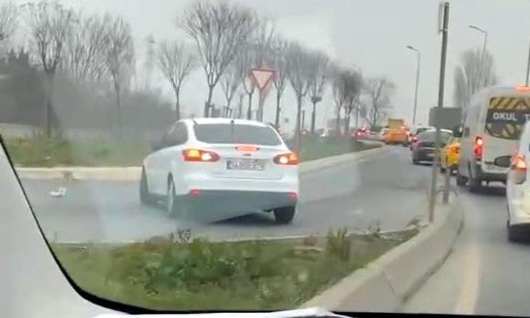 Avcılar’da sürücülerin tehlikeli Ters yön çözümü