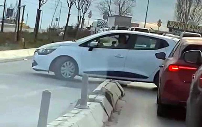 Avcılar’da sürücülerin tehlikeli Ters yön çözümü