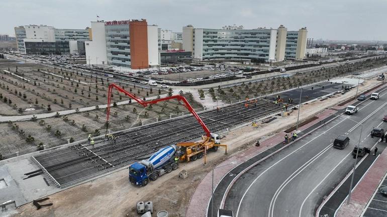 Konya Büyükşehir Belediye Başkanı Altay, raylı sistem yatırımlarını inceledi