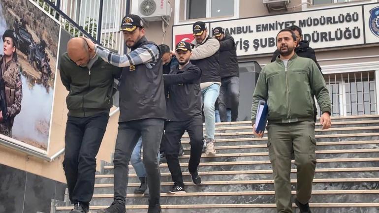 Çalıntı çekle 10 milyon liralık züccaciye eşyası çalan şüpheliler yakalandı