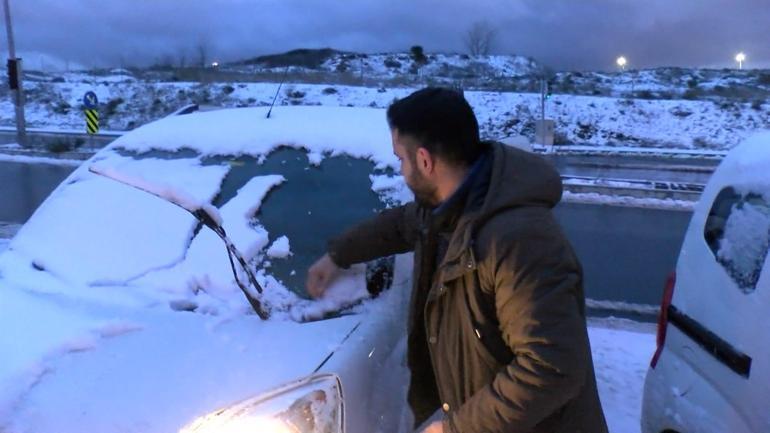 İstanbulda kar yağışı etkili oldu