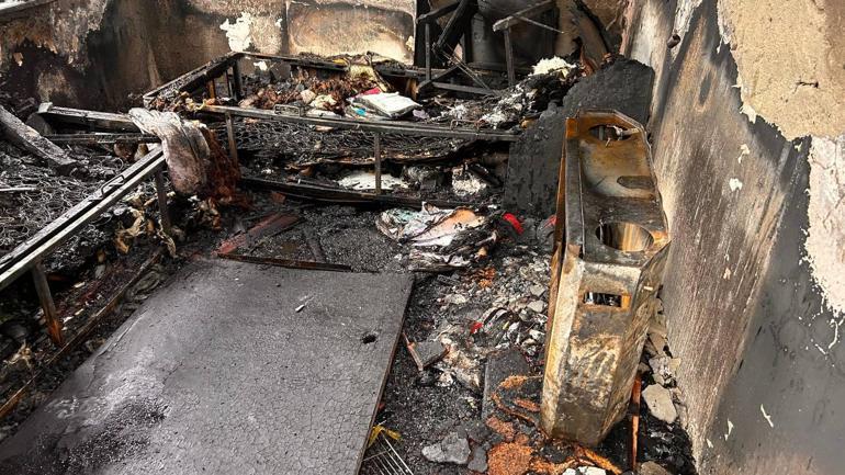 Başakşehirde yangında ölen Nazlıcanın babası: Bizi kurtardı ama kendisini feda etti