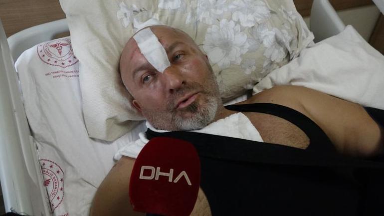 Kar motoruyla kaza yaptı; gömüldüğü kardan orman işçileri kurtardı