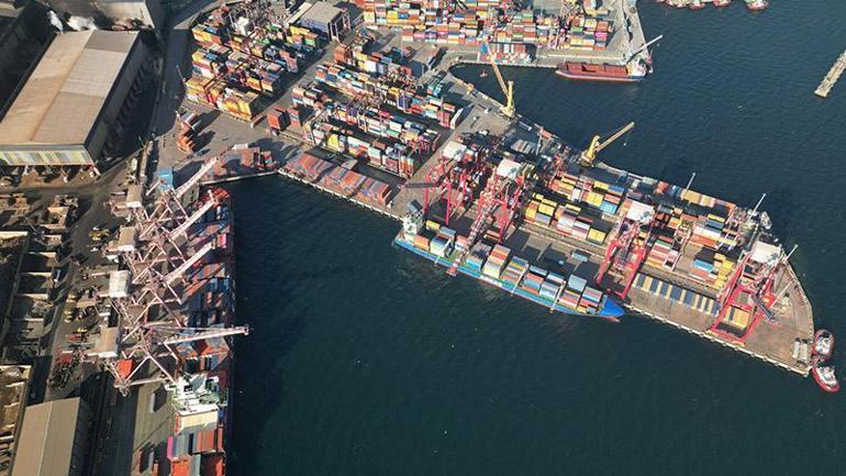 Ocak ayında limanlarda 48 milyon 626 bin ton yük elleçlendi
