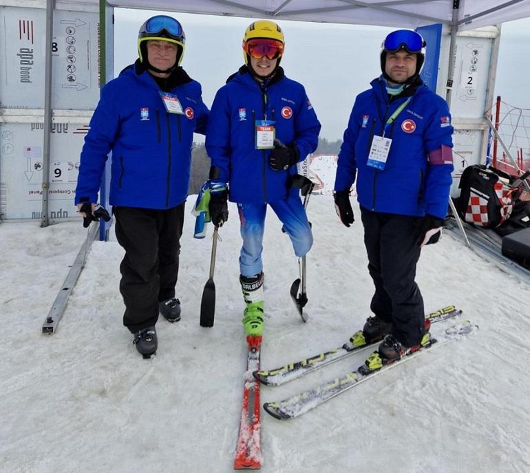 Dünya Para Alp Kayak Şampiyonasında ilk kez bir Türk sporcu ülkemizi temsil etti