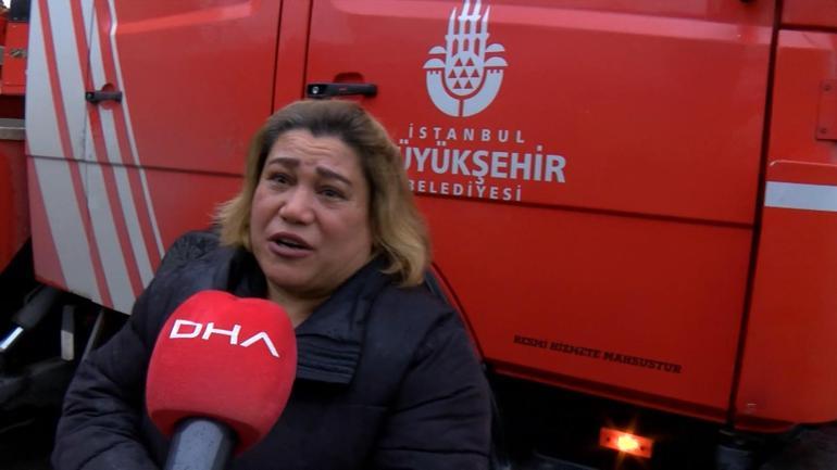 Ataşehirde binada çıkan yangında bir kişi hayatını kaybetti