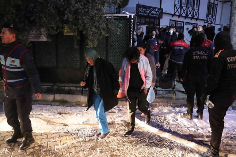 Denizlide engelli bakım merkezinde yangın; 78 kişi tahliye edildi