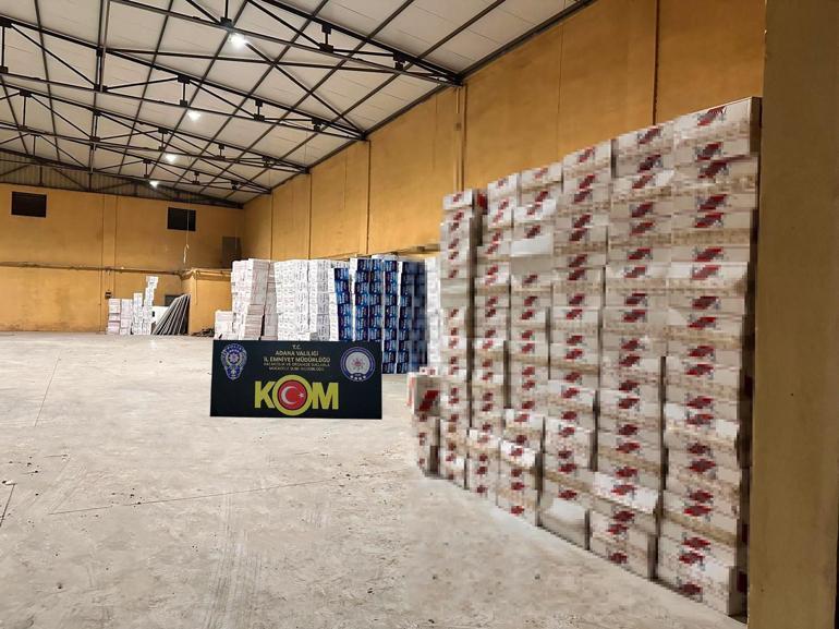 Deposunda 28 milyon kaçak makaron ele geçirildi, ‘Çarşıda ucuz görünce aldım’ dedi