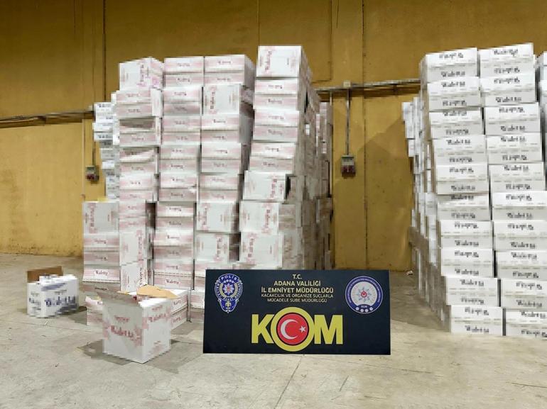 Deposunda 28 milyon kaçak makaron ele geçirildi, ‘Çarşıda ucuz görünce aldım’ dedi