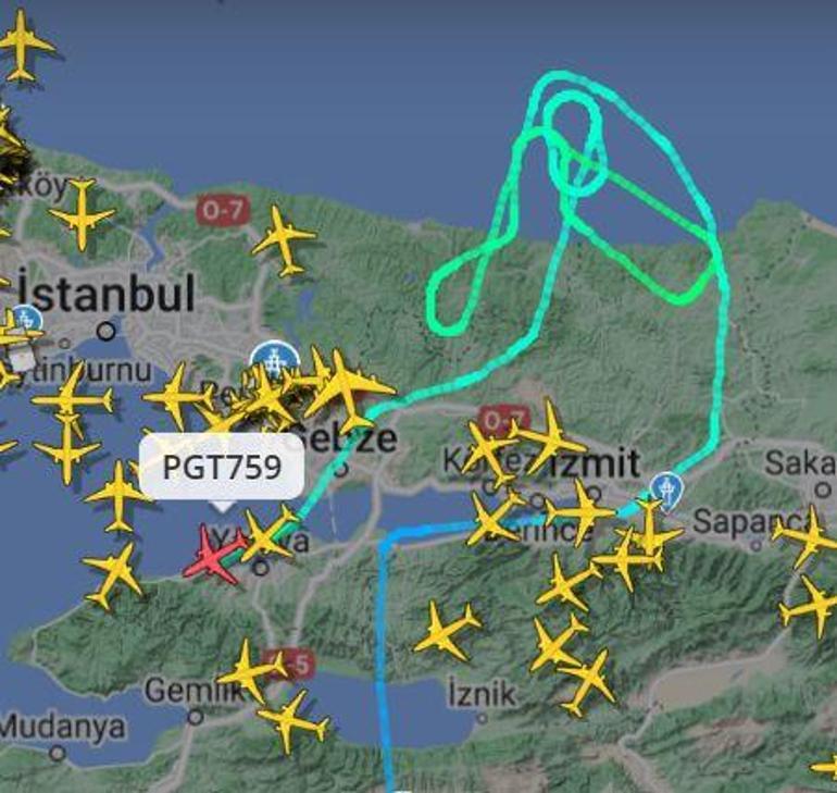 Sabiha Gökçende görüş mesafesi düştü; uçuş trafiği aksadı