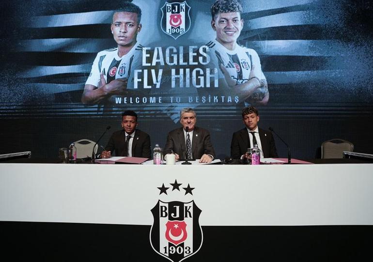 Beşiktaşta Keny Arroyo ve Elan Ricardo için imza töreni düzenlendi