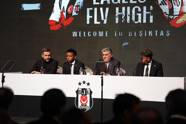 Beşiktaşta Keny Arroyo ve Elan Ricardo için imza töreni düzenlendi