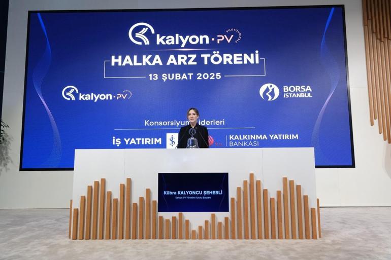 Borsa İstanbul’da gong Kalyon PV için çaldı