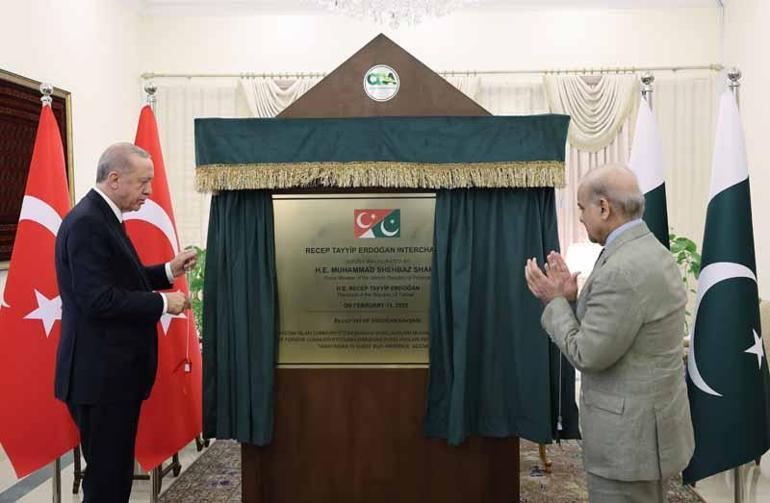 Cumhurbaşkanı Erdoğanın adı İslamabadda yola verilecek