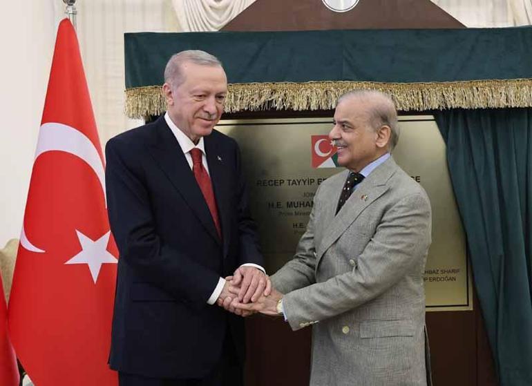 Cumhurbaşkanı Erdoğanın adı İslamabadda yola verilecek