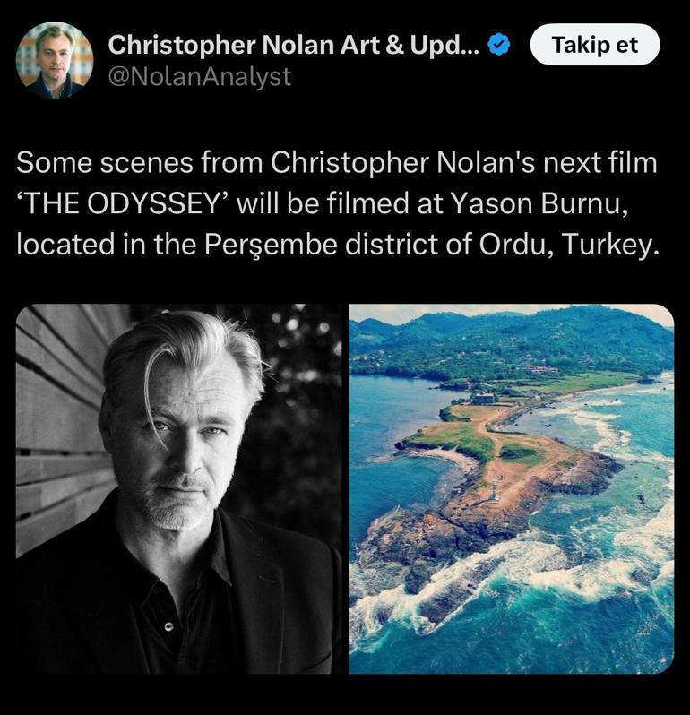 Christopher Nolan’ın The Odyssey filmi için Ordu hazır