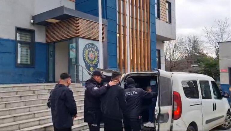 Ümraniyede yol kesen magandalar otomobile saldırdı: 3 gözaltı