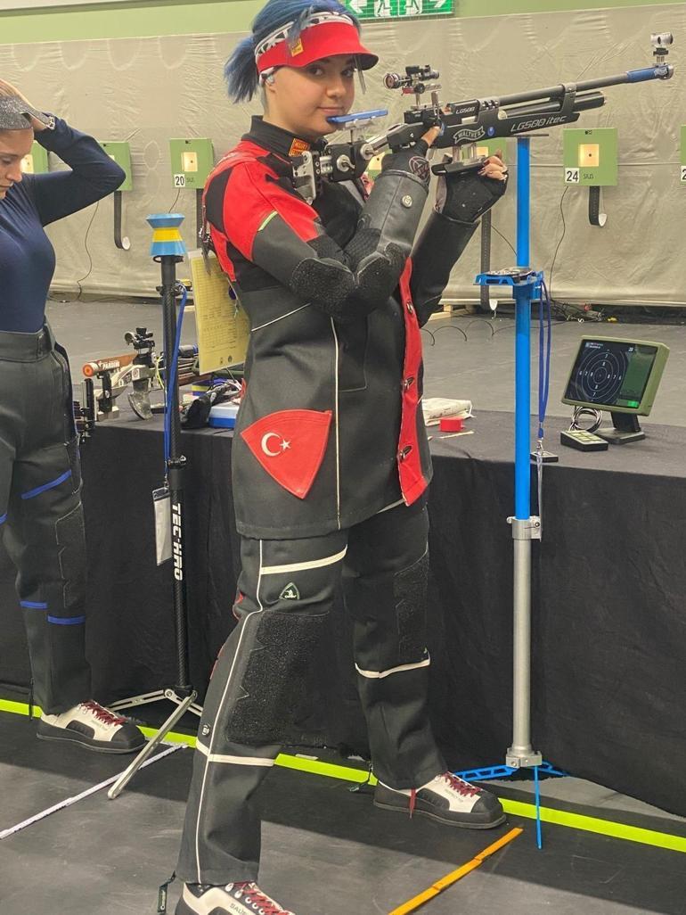 Türkiye U18 Havalı Silahlar Kadın Milli Takımı, Avrupa 3üncüsü oldu