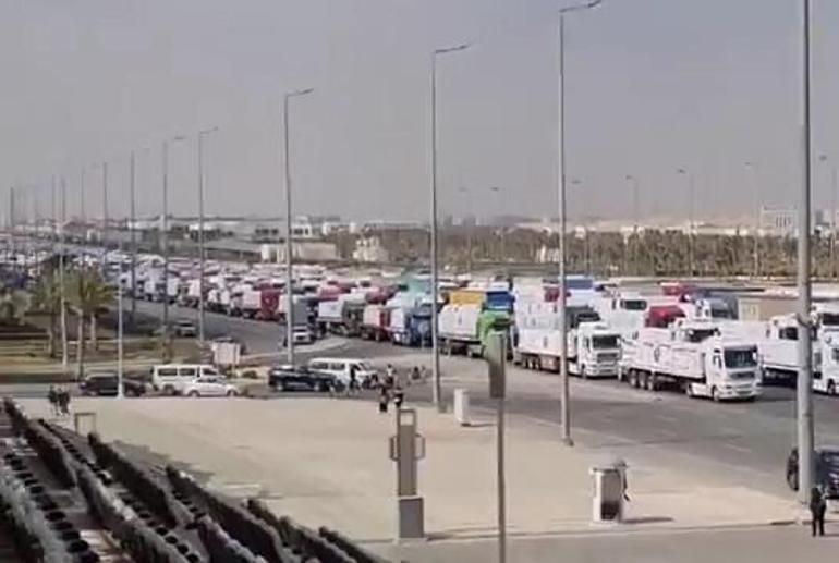 Mısır’dan Gazze’ye ramazan ayı öncesinde 7 bin 200 tonluk yardım