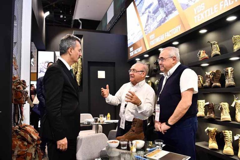 Savunma Sanayii Başkanı Görgün IDEX 2025te temaslarını sürdürüyor