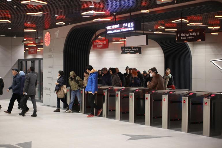 İstanbul- Gayrettepe-İstanbul Havalimanı-Arnavutköy Metrosu yolcu rekoru kırdı