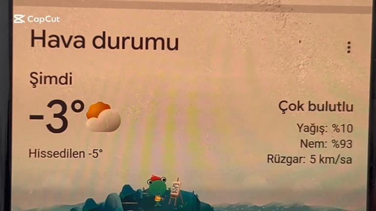 İstanbulda kar yağışı aralıklarla etkisini sürdürüyor